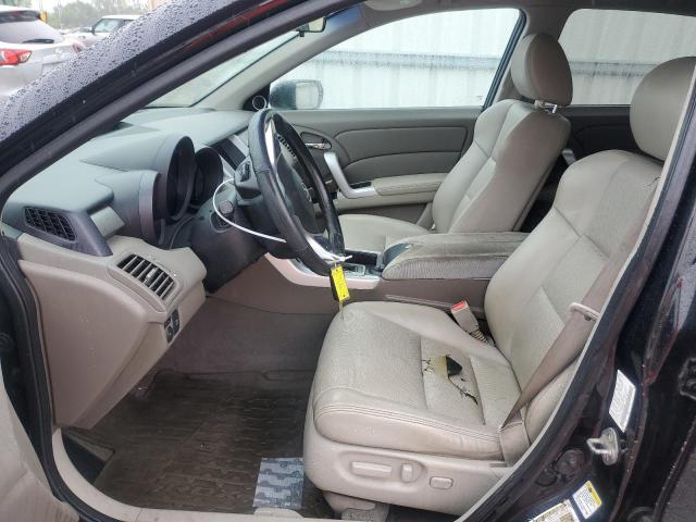 5J8TB18577A008082 - 2007 ACURA RDX TECHNOLOGY Чорний фото 7