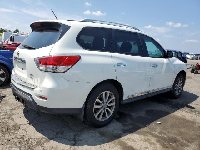 5N1AR2MM4EC724262 - 2014 NISSAN PATHFINDER S WHITE photo 3