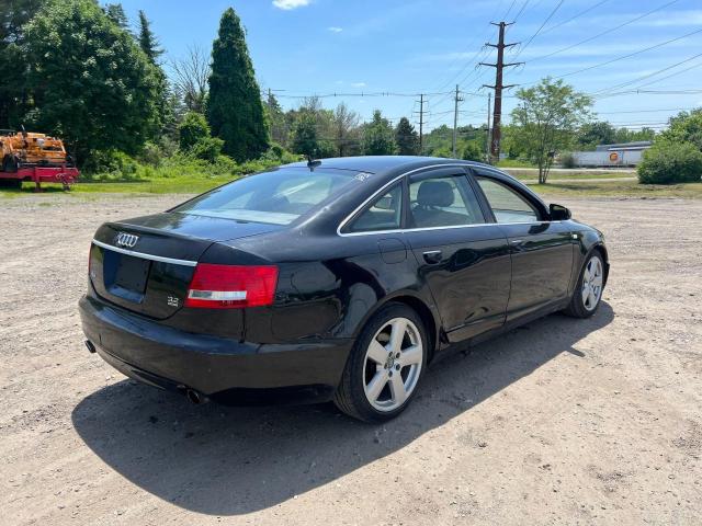 WAUDH74F38N133283 - 2008 AUDI A6 3.2 QUATTRO BLACK photo 4