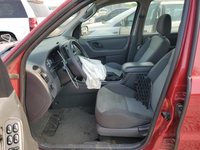 1FMYU02Z76KA45660 - 2006 FORD ESCAPE XLS BURGUNDY photo 7