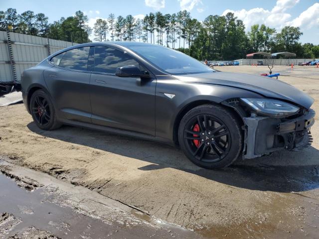 5YJSA1H14EFP40281 - 2014 TESLA MODEL S შავი ფოტო 4