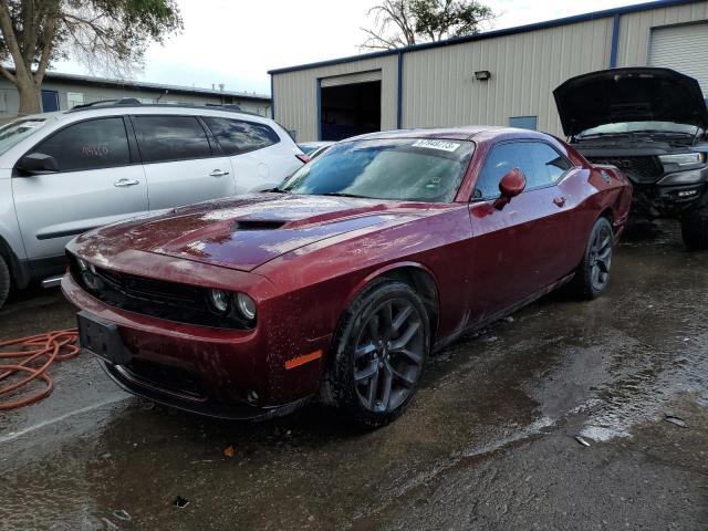 2C3CDZAG6KH504220 - 2019 DODGE CHALLENGER SXT BURGUNDY photo 1