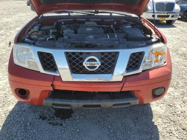 1N6AD0ER5CC438609 - 2012 NISSAN FRONTIER S RED photo 11