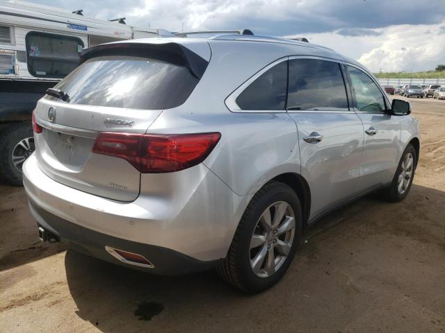 5FRYD4H80FB009282 - 2015 ACURA MDX ADVANCE SILVER photo 3