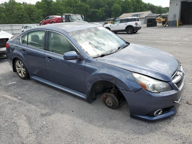 4S3BMBK68D3030247 - 2013 SUBARU LEGACY 2.5I LIMITED BLUE photo 4