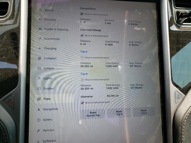 5YJSA1E21JF281718 - 2018 TESLA MODEL S 银色 照片 9