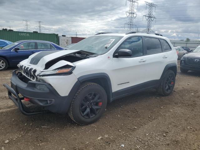 1C4PJMBS8GW359461 - 2016 JEEP CHEROKEE TRAILHAWK WHITE photo 1