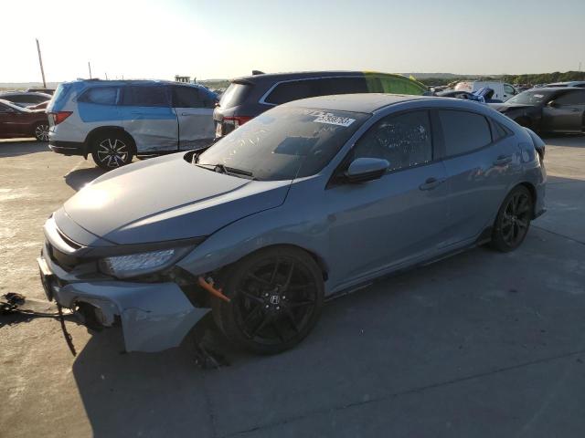 SHHFK7H95HU218382 - 2017 HONDA CIVIC SPORT TOURING BLUE photo 1
