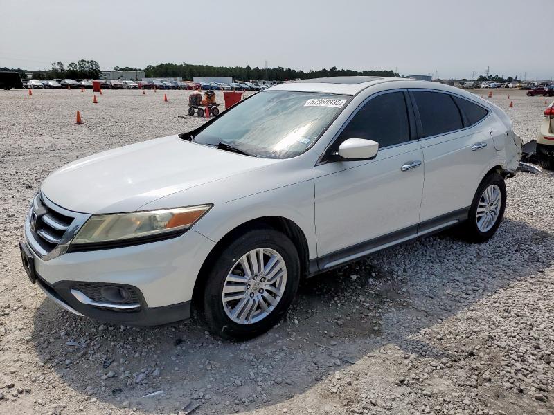 5J6TF3H54DL001566 - 2013 HONDA CROSSTOUR EXL თეთრი ფოტო 1