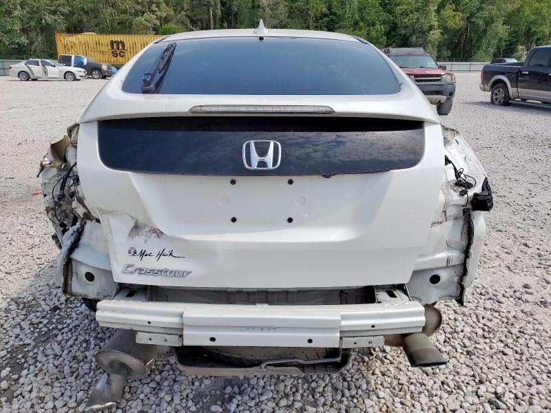 5J6TF3H54DL001566 - 2013 HONDA CROSSTOUR EXL თეთრი ფოტო 6