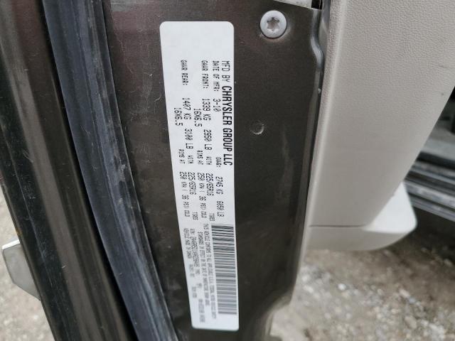 2A4RR5D1XAR298409 - 2010 CHRYSLER TOWN & COU TOURING ნაცრისფერი ფოტო 10