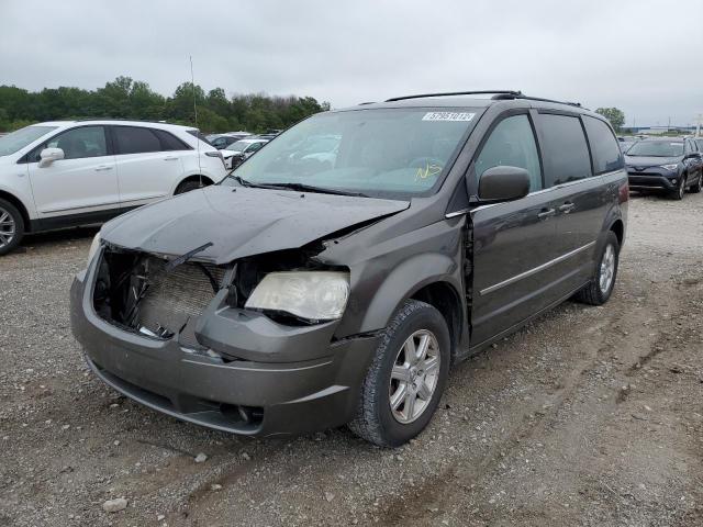 2A4RR5D1XAR298409 - 2010 CHRYSLER TOWN & COU TOURING GRAY photo 2