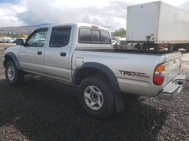5TEGN92N23Z229152 - 2003 TOYOTA TACOMA DOUBLE CAB PRERUNNER SILVER photo 2