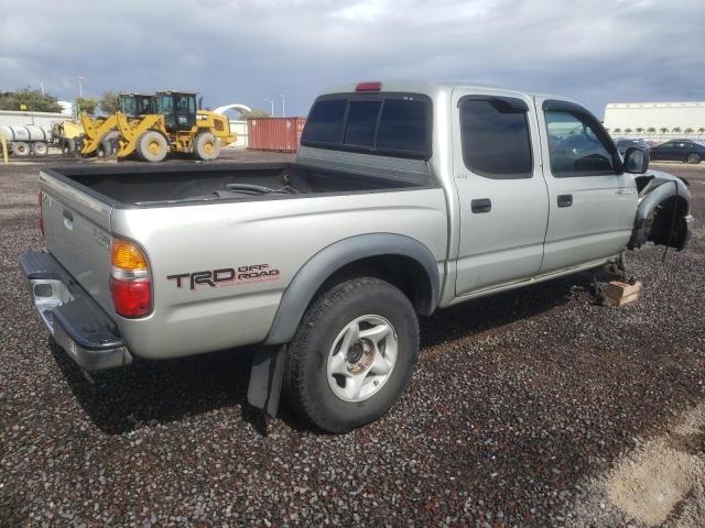 5TEGN92N23Z229152 - 2003 TOYOTA TACOMA DOUBLE CAB PRERUNNER SILVER photo 3
