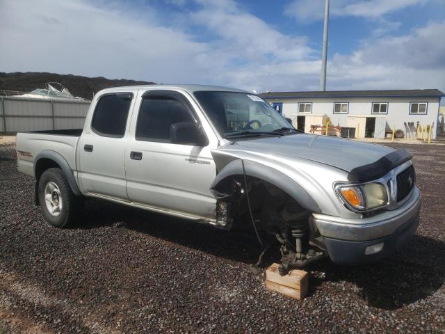5TEGN92N23Z229152 - 2003 TOYOTA TACOMA DOUBLE CAB PRERUNNER SILVER photo 4