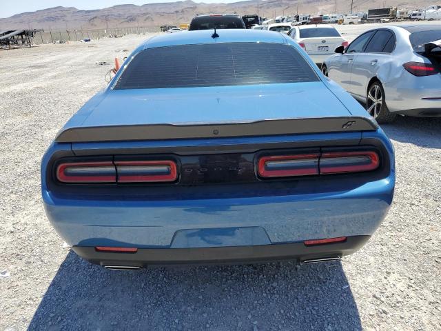 2C3CDZKG4MH611025 - 2021 DODGE CHALLENGER GT BLUE photo 6