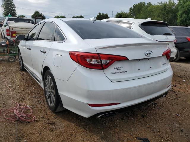 5NPE34AF3FH062365 - 2015 HYUNDAI SONATA SPORT WHITE photo 3