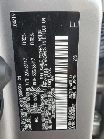 JTJYARBZXK2156308 - 2019 LEXUS NX 300 BASE ნაცრისფერი ფოტო 13