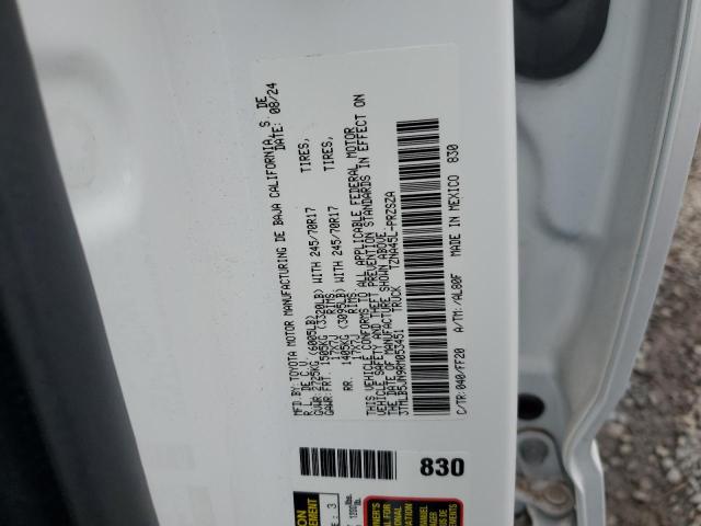 3TMLB5JN9RM053451 - 2024 TOYOTA TACOMA DOUBLE CAB Ağ foto 12