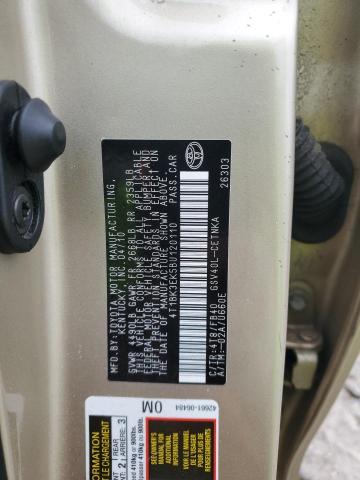 4T1BK3EK5BU120110 - 2011 TOYOTA CAMRY SE კრემისფერი ფოტო 13