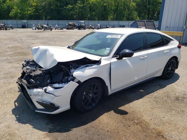 19XFL2H81NE009425 - 2022 HONDA CIVIC SPORT თეთრი ფოტო 1