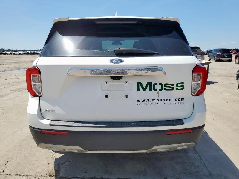 1FMSK7DH0MGB20577 - 2021 FORD EXPLORER XLT თეთრი ფოტო 6