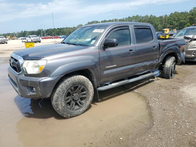 5TFJU4GN8FX073232 - 2015 TOYOTA TACOMA DOUBLE CAB PRERUNNER GRAY photo 1