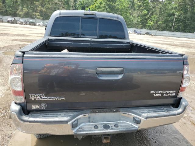 5TFJU4GN8FX073232 - 2015 TOYOTA TACOMA DOUBLE CAB PRERUNNER GRAY photo 6