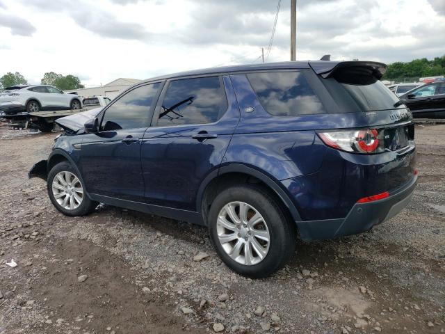 SALCP2BG2GH623901 - 2016 LAND ROVER DISCOVERY SE BLUE photo 2