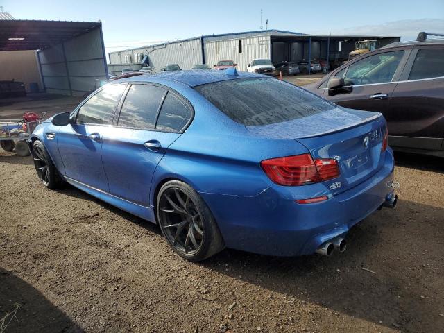 WBSFV9C50ED593407 - 2014 BMW M5 BLUE photo 2