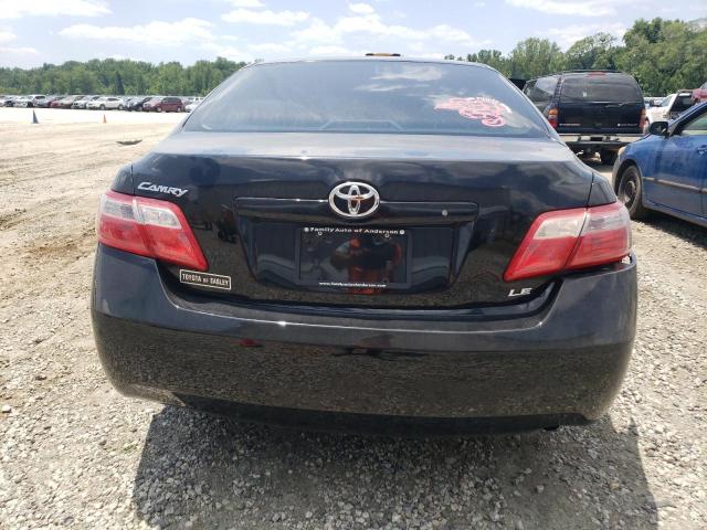 4T1BE46K47U167521 - 2007 TOYOTA CAMRY A CE BLACK photo 6