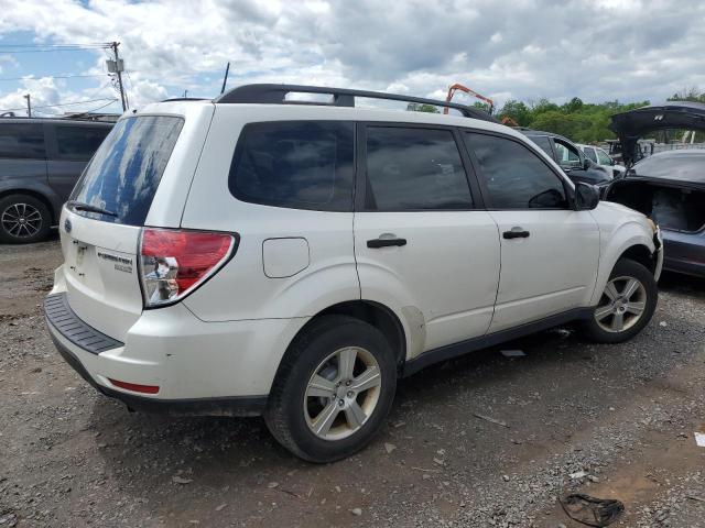 JF2SHABC7BH728175 - 2011 SUBARU FORESTER 2.5X Սպիտակ լուսանկար 3