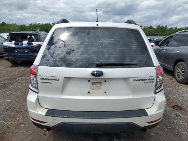 JF2SHABC7BH728175 - 2011 SUBARU FORESTER 2.5X Սպիտակ լուսանկար 6