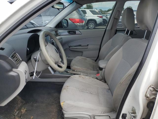 JF2SHABC7BH728175 - 2011 SUBARU FORESTER 2.5X Սպիտակ լուսանկար 7