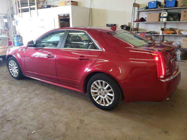 1G6DG5E51C0110707 - 2012 CADILLAC CTS LUXURY COLLECTION RED photo 2