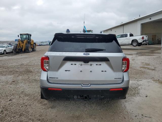 1FM5K8AB0MGC00965 - 2021 FORD EXPLORER POLICE INTERCEPTOR 银色 照片 6