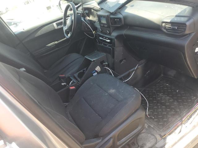 1FM5K8AB0MGC00965 - 2021 FORD EXPLORER POLICE INTERCEPTOR 银色 照片 8