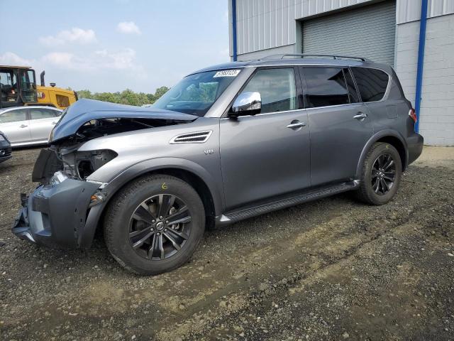 JN8AY2NE3L9781694 - 2020 NISSAN ARMADA PLATINUM GRAY photo 1