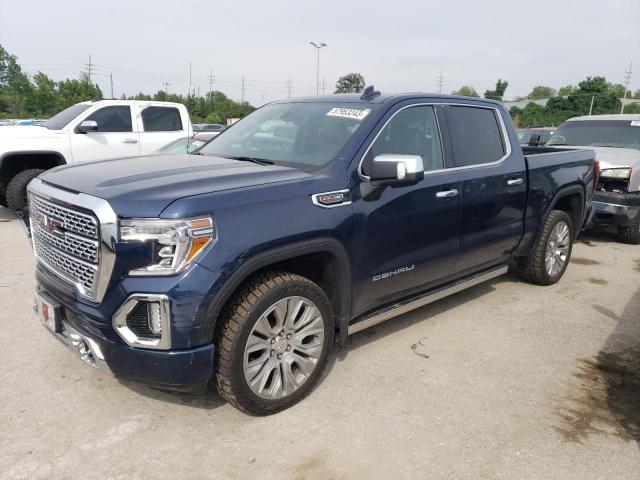 1GTU9FELXNZ234212 - 2022 GMC SIERRA LIM K1500 DENALI BLUE photo 1