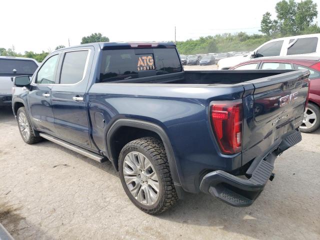 1GTU9FELXNZ234212 - 2022 GMC SIERRA LIM K1500 DENALI BLUE photo 2