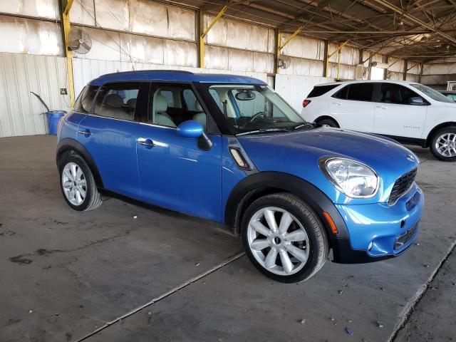 WMWZC3C50CWL88076 - 2012 MINI COOPER S COUNTRYMAN BLUE photo 4