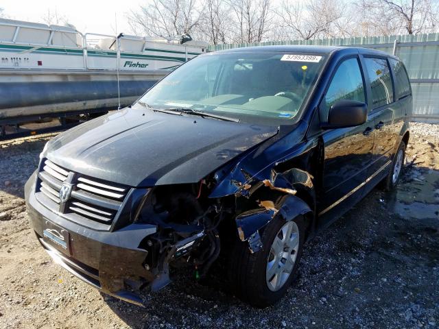 2D4RN4DEXAR146549 - 2010 DODGE GRAND CARAVAN SE  photo 2