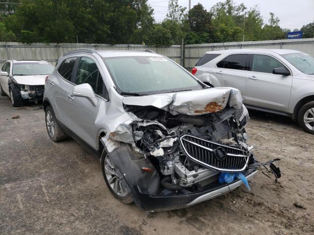 KL4CJASB0HB025568 - 2017 BUICK ENCORE PREFERRED SILVER photo 1