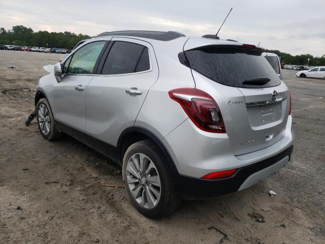 KL4CJASB0HB025568 - 2017 BUICK ENCORE PREFERRED SILVER photo 3