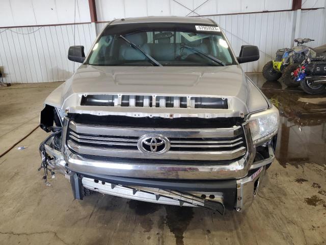 5TFUY5F1XGX515936 - 2016 TOYOTA TUNDRA DOUBLE CAB SR/SR5 GRAY photo 5