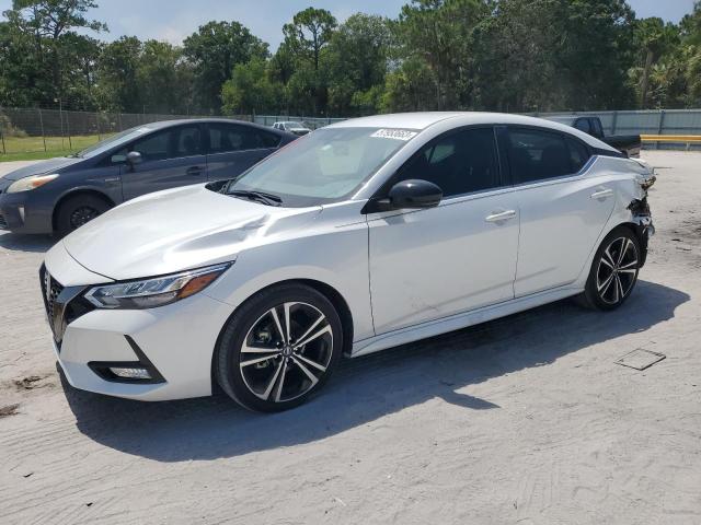 3N1AB8DV4NY305343 - 2022 NISSAN SENTRA SR WHITE photo 1