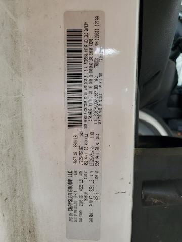 3C6TRVCG4FE507189 - 2015 RAM PROMASTER 2500 HIGH WHITE photo 10