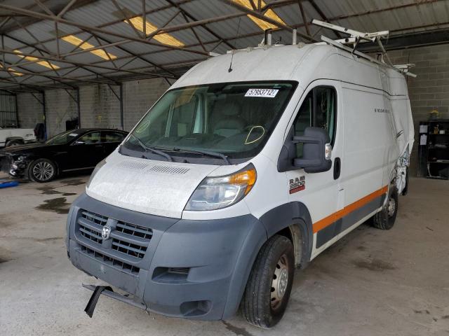 3C6TRVCG4FE507189 - 2015 RAM PROMASTER 2500 HIGH أبيض صورة 2