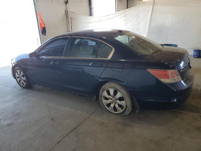 1HGCP26828A039777 - 2008 HONDA ACCORD EXL BLUE photo 2