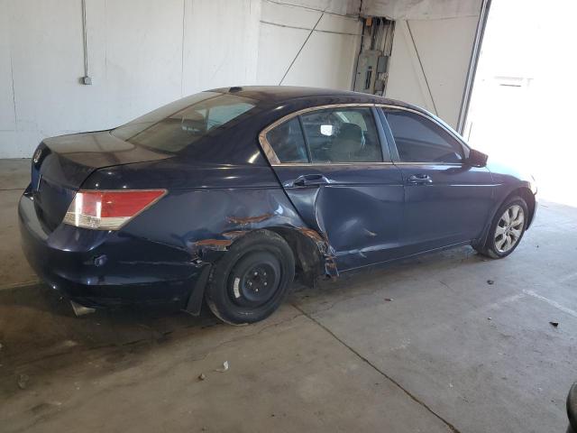 1HGCP26828A039777 - 2008 HONDA ACCORD EXL BLUE photo 3